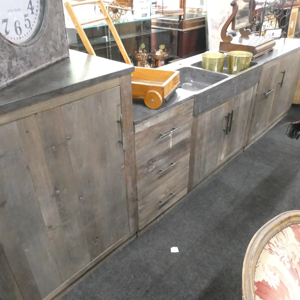 3 PART FRENCH KITCHEN... Image 1++
