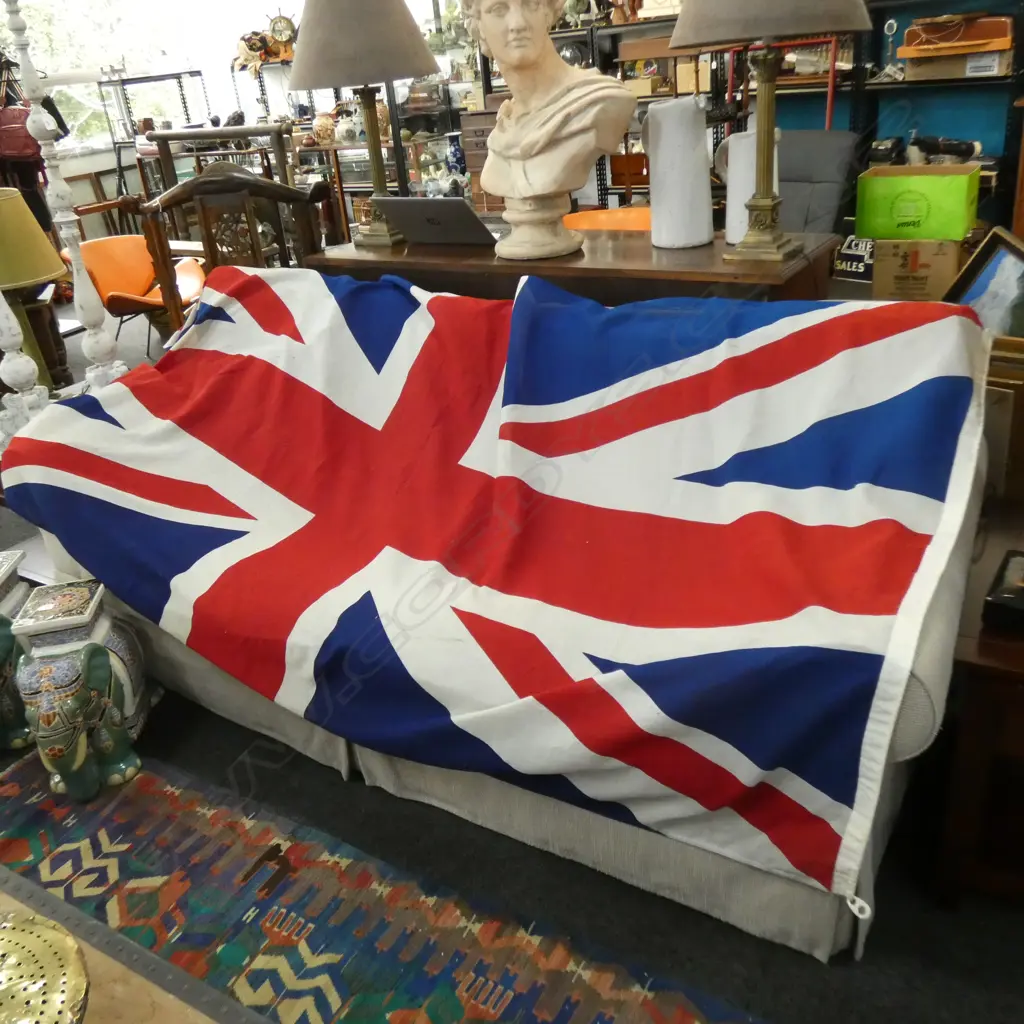 LARGE UNION JACK FLAG L 2400 MM Image 1++