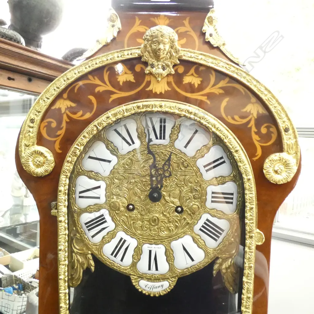 ITALIAN INLAY CLOCK H.760mm Image 1++