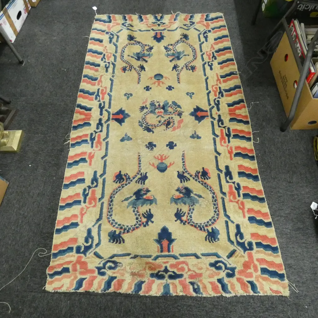 CHINESE RUG AF... Image 1++