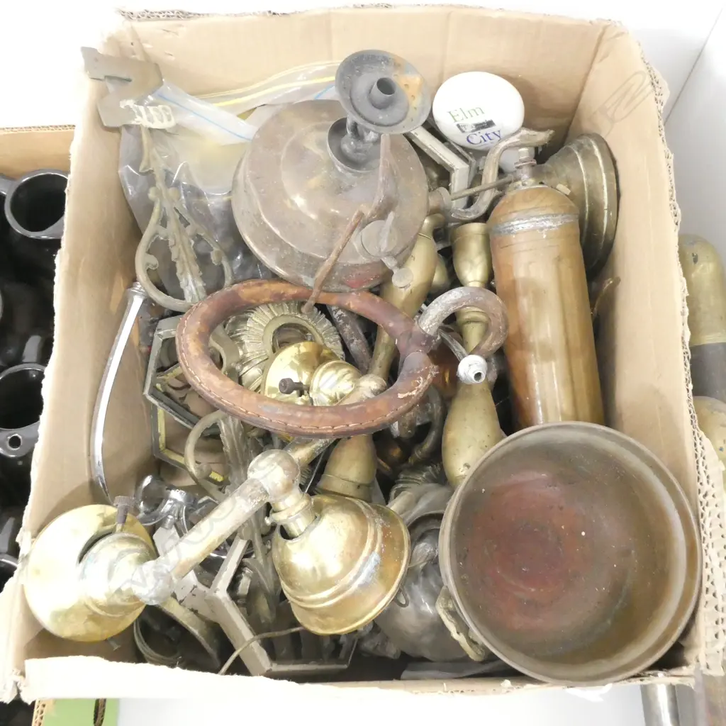 LOT ASST BRASS FITTINGS /TOOLS ETC Image 1++