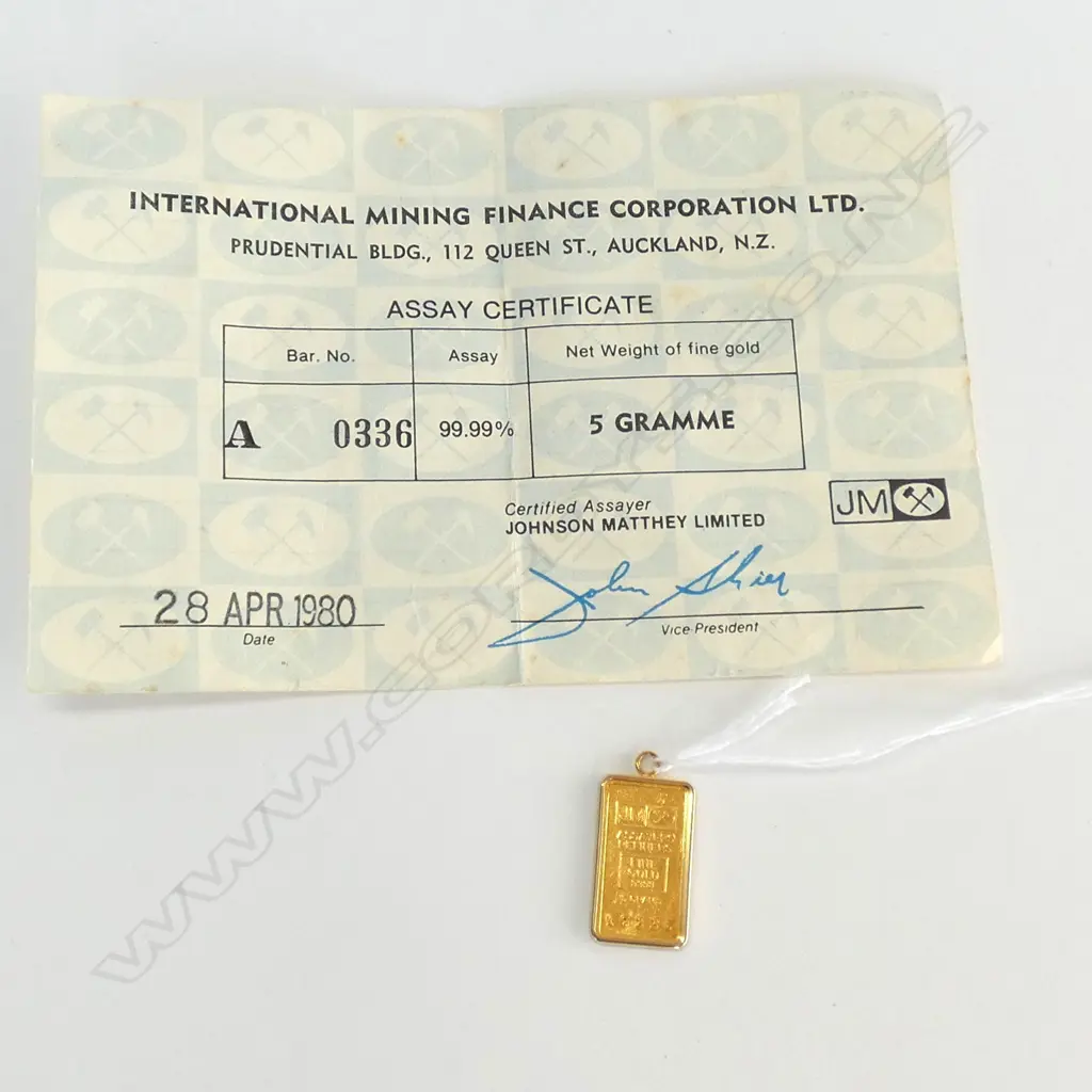 5gm 9999 FINE GOLD PENDANT Image 1++