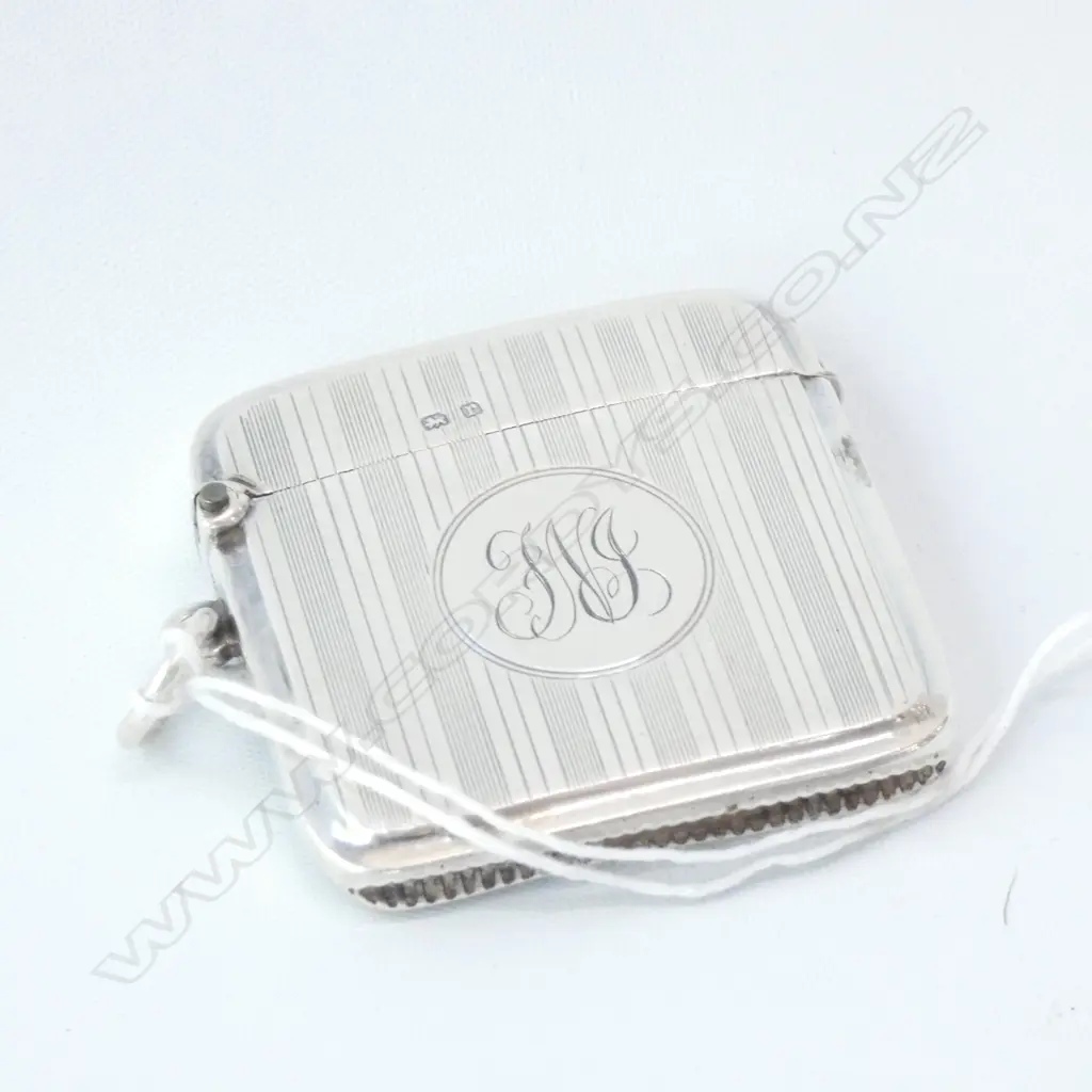 SILVER VESTA BIRMINGHAM 1916 30 GRAMS Image 1++