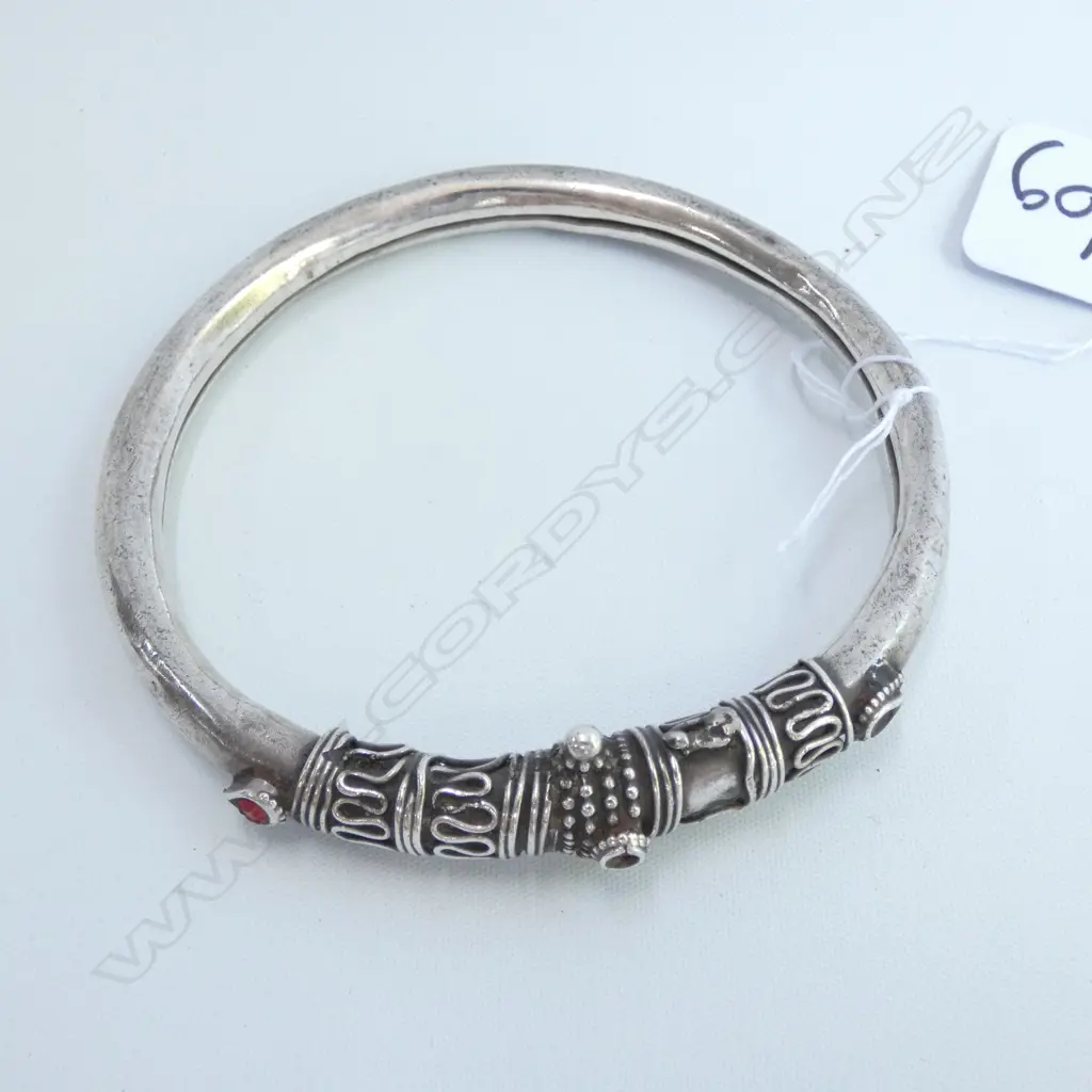 OLD INDIAN SILVER BANGLE... Image 1++