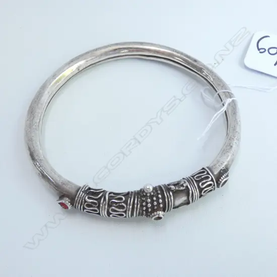 OLD INDIAN SILVER BANGLE...