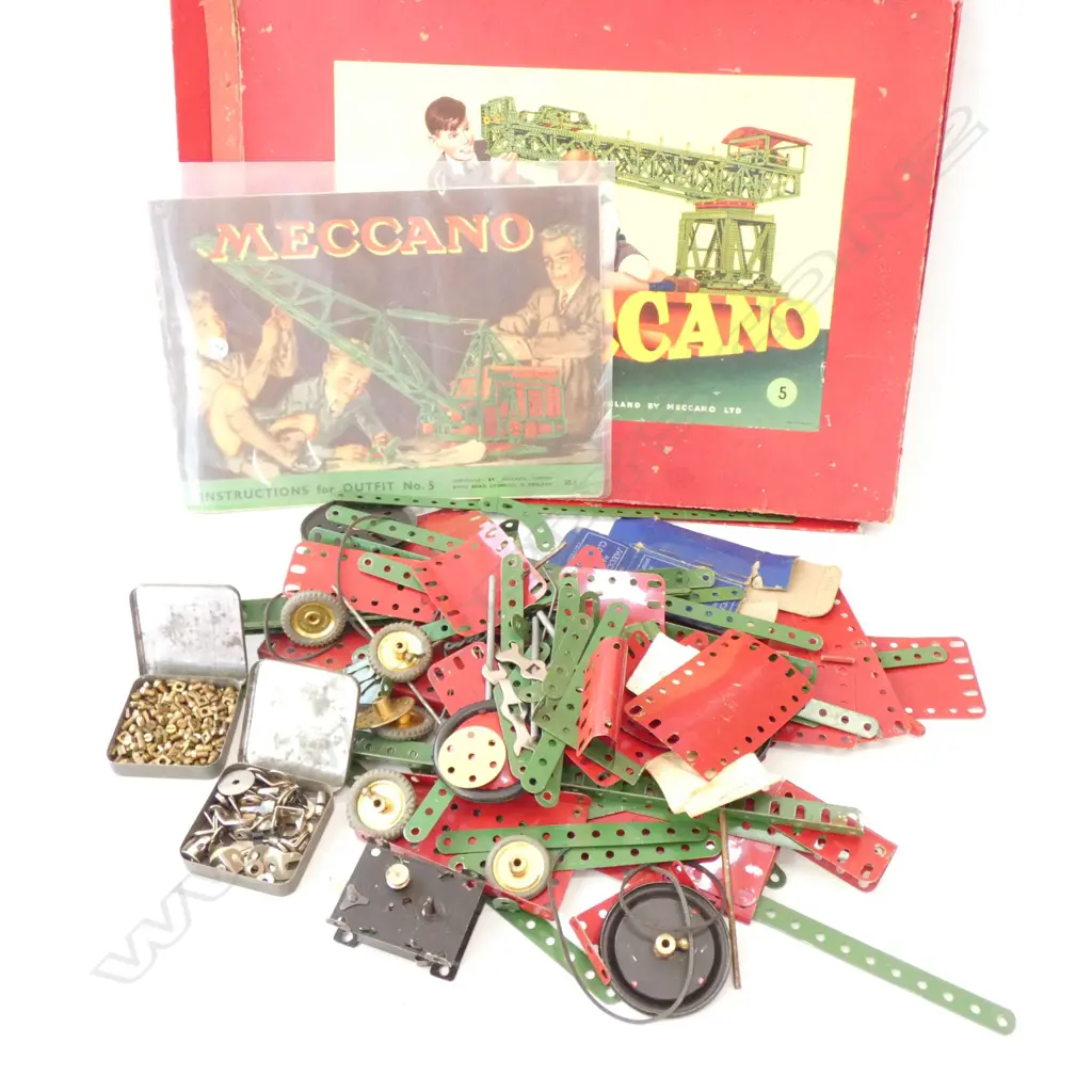 VINTAGE MECCANO CRANE SET (19006) Image 1++