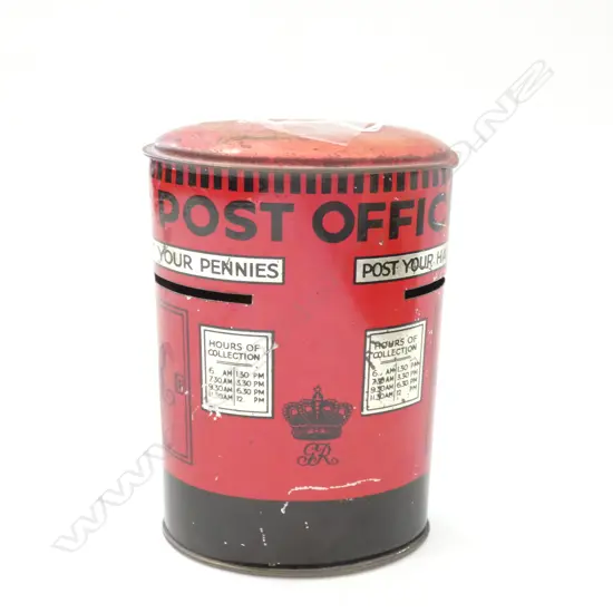 POST OFFICE SAVINGS MONEY BANK C 1930 A HARVEY AND SONS H 120 MM