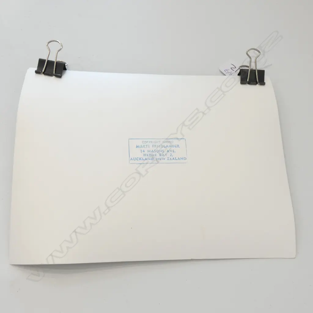 MARTI FRIEDLANDER B/WHITE PHOTO WITH COPYRIGHT STAMP TO VERSO 240 X180 MM A/F Image 1++