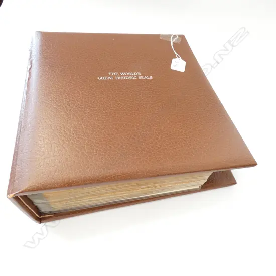 FRANKLIN MINT FOLIO OF HISTORIC SEALES