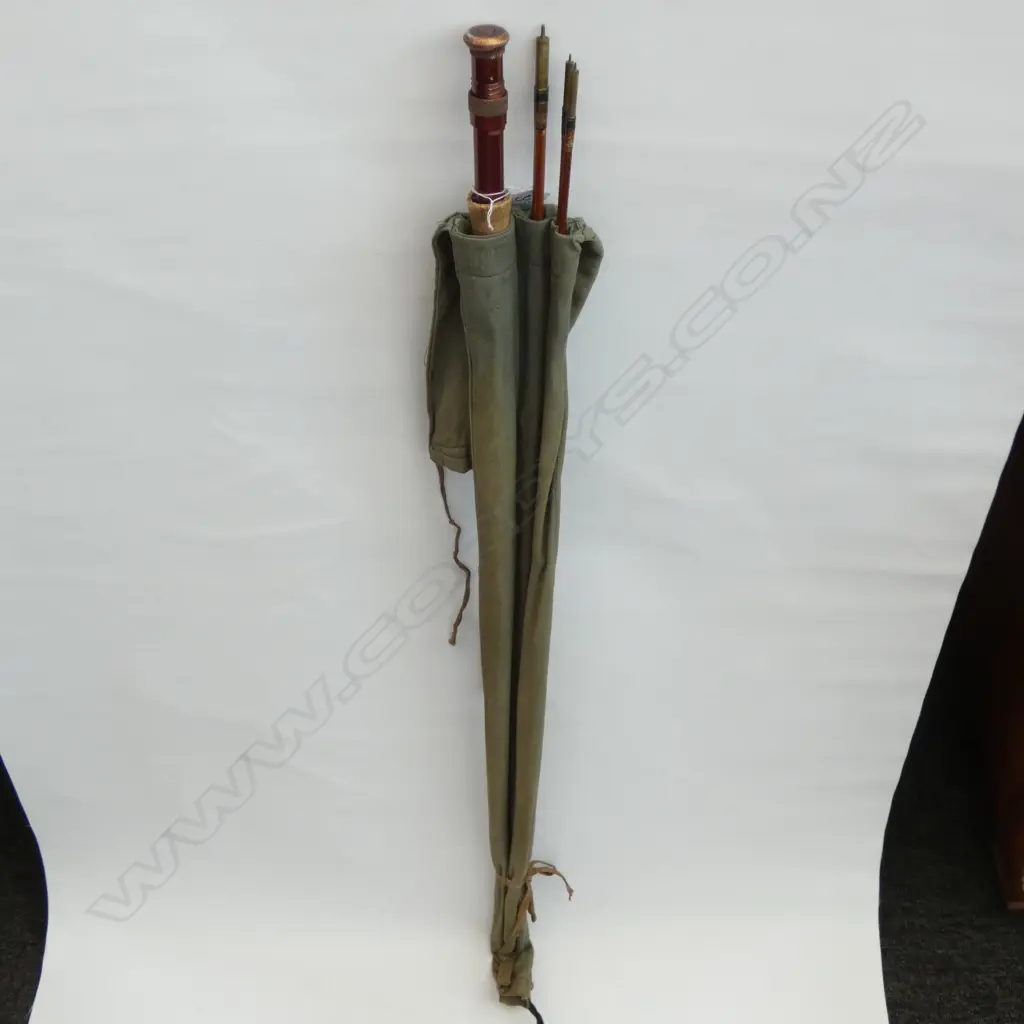 3 PCE SPLIT CANE MILLWARD FLYMASTER 9'4'' + SPARE TOP Image 1++