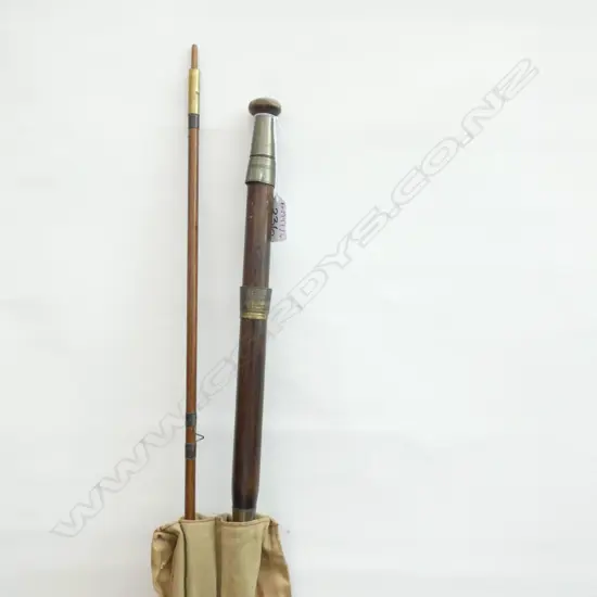 GREENHEART 3PCE WOODEN ROD