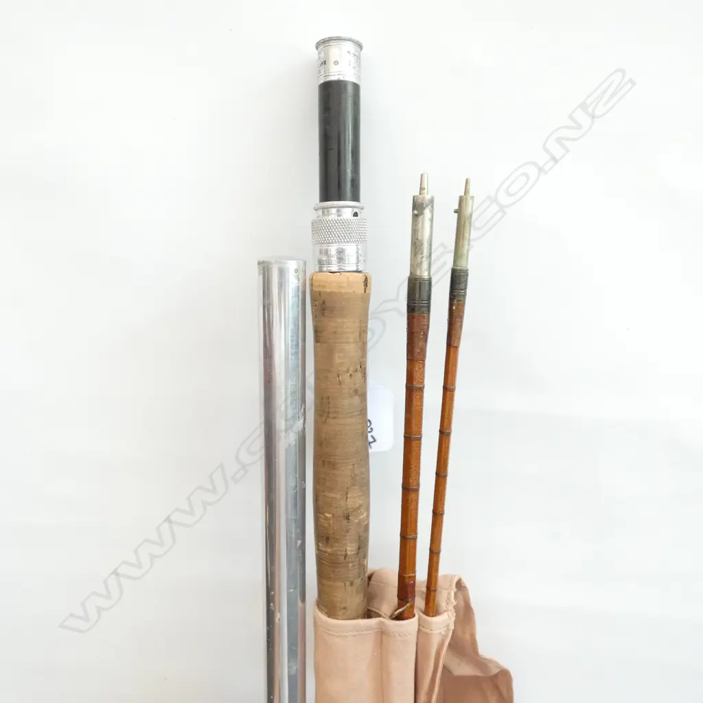 HARDYS 'HOHEN' 10'3'' 3 PCE + SPARE TOP IN CASE MADE FOR TISDALLS NZ Image 1++