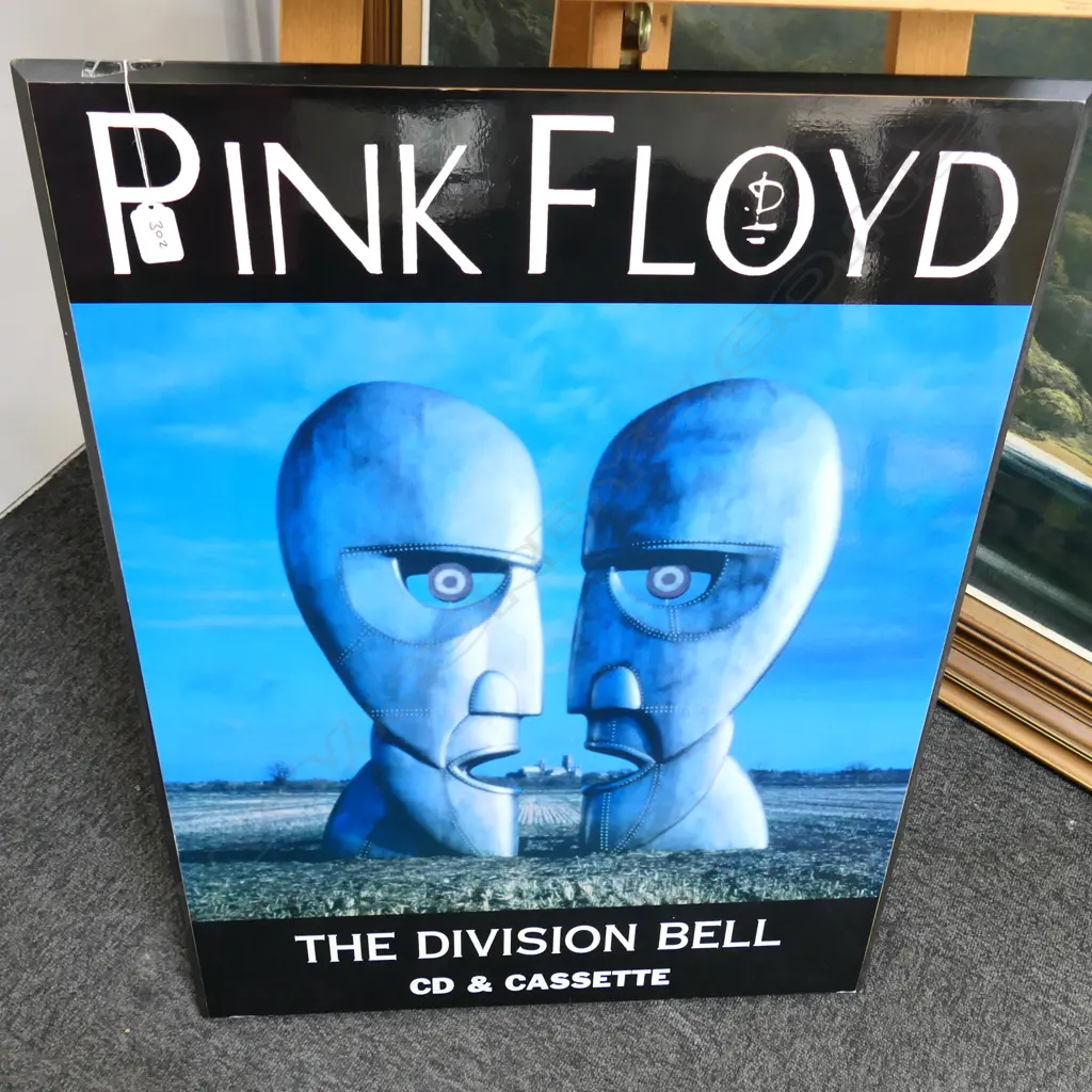 PINK FLOYD EXHIBITION POSTER 1992 800 X 600 MM Image 1++