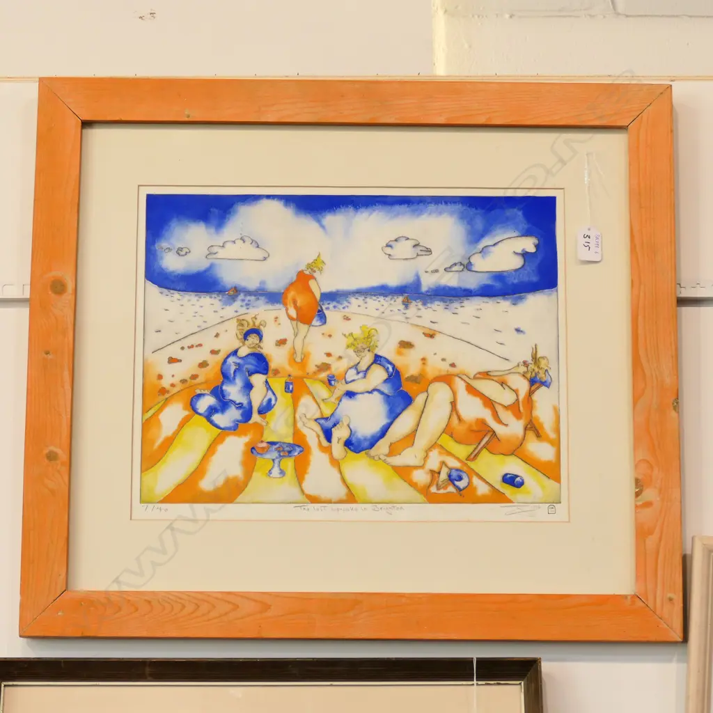 JOHN MARSHALL 'LAST CUPCAKE IN BRIGHTON' LIMITED EDT PRINT Image 1++