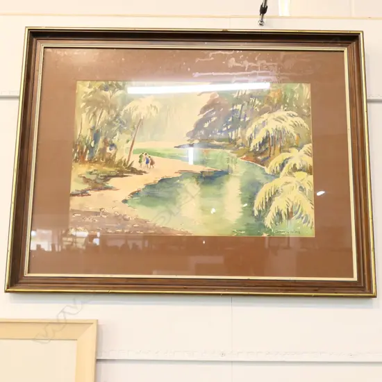ISMAY COULING 'WAIPOUA STREAM' WC 805 X 625 MM