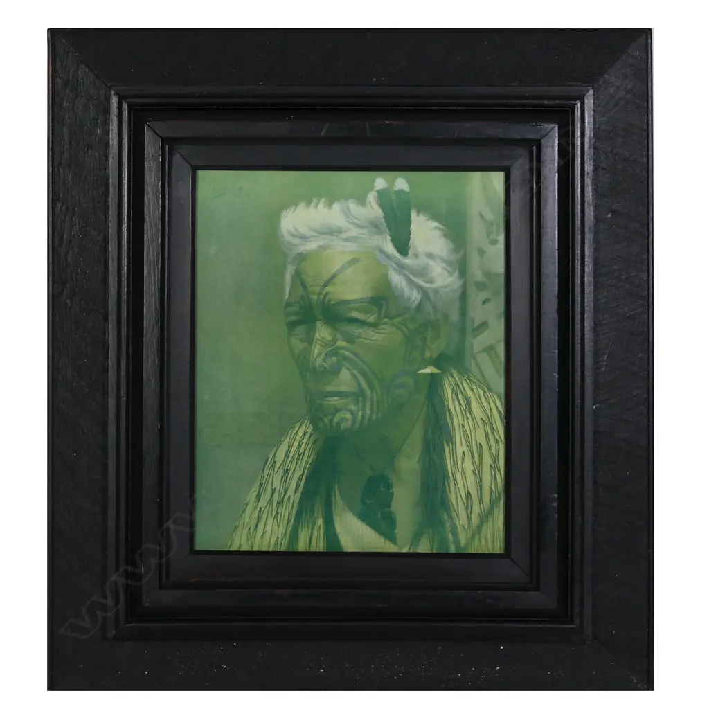 C.F.GOLDIE PRINT IN JOHN LEECH FRAME 'IN DOUBT' 245 X 310 MM IMAGE 490 X 550 MM FRAME Image 1++
