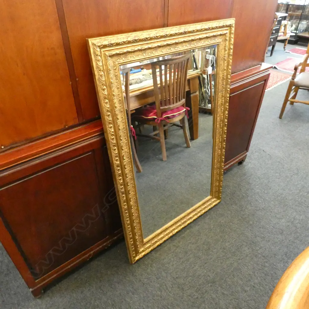 GILT FRAMED MIRROR 800 X 1000 MM  Image 1++
