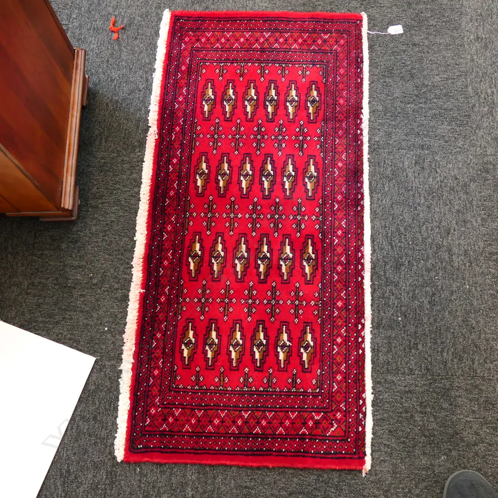 TURKOMAN PERSIAN RUG 108 X 48mm. 90A Image 1++