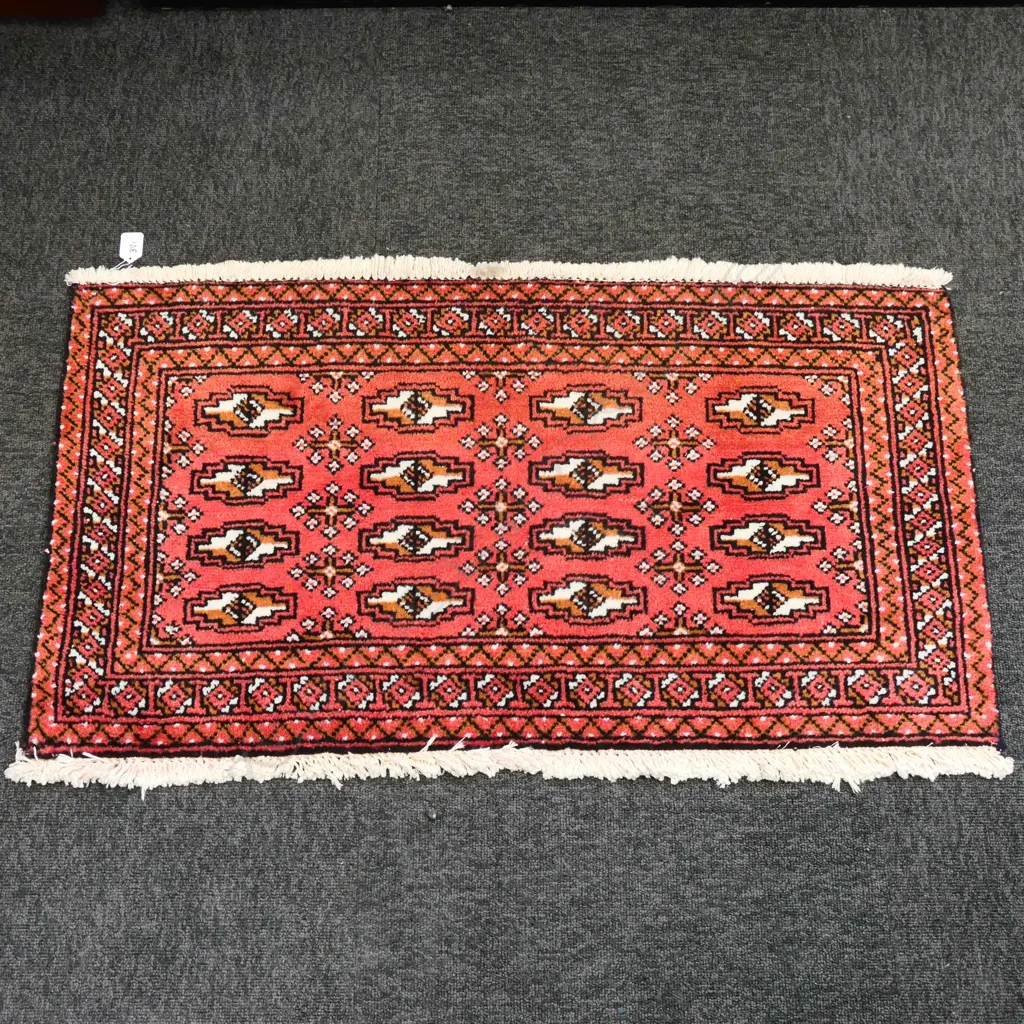 TURKOMAN PERSIAN RUG 95 X 49mm. 31M Image 1++