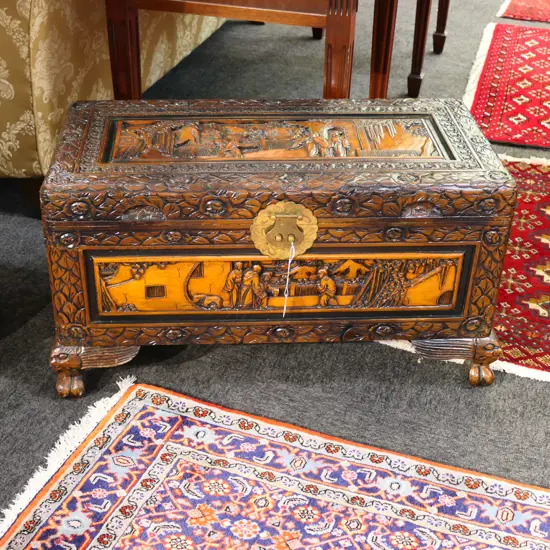 SMALL CAMPHOR CHEST 730MM L