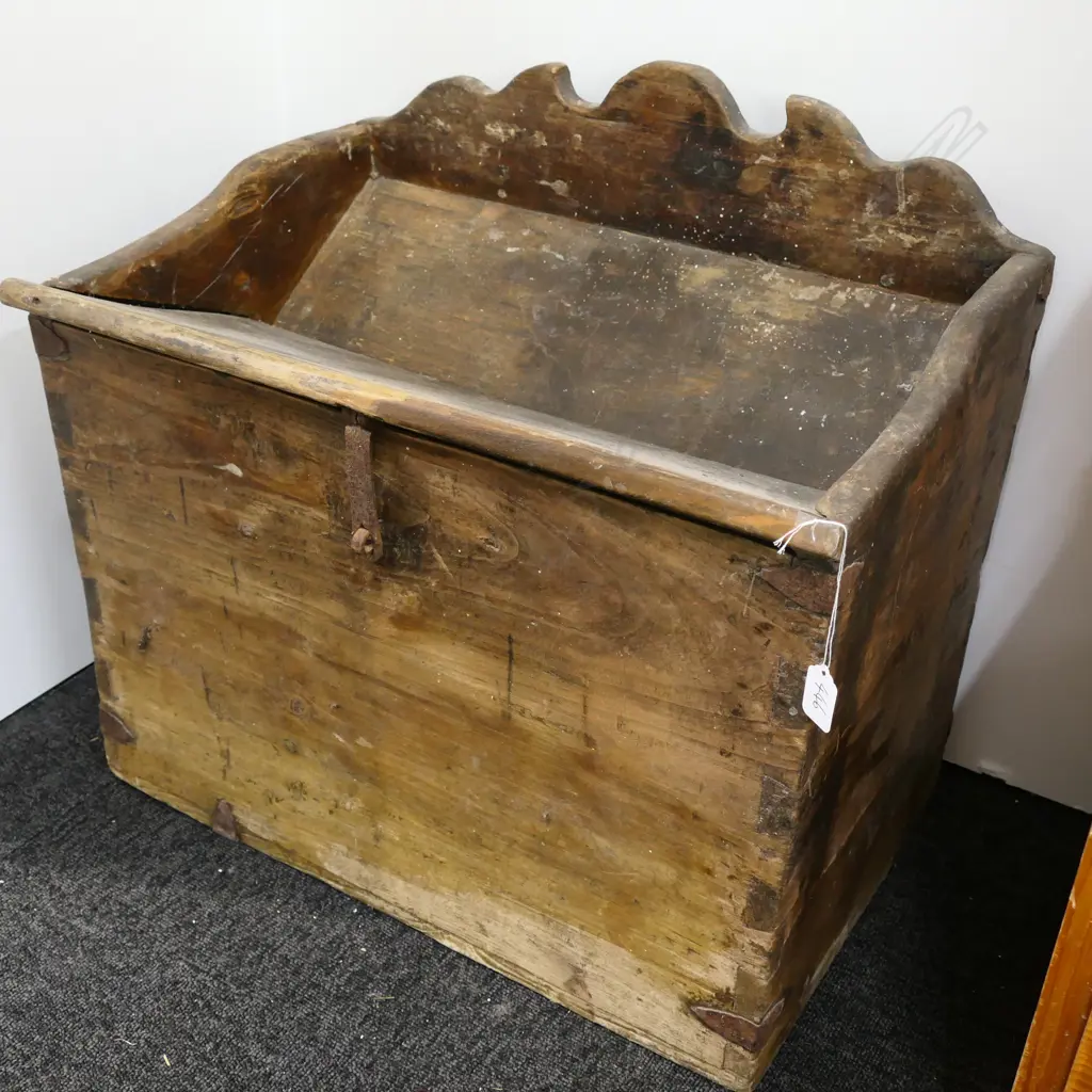 KOREAN WOODEN RICE BIN L 590 MM Image 1++