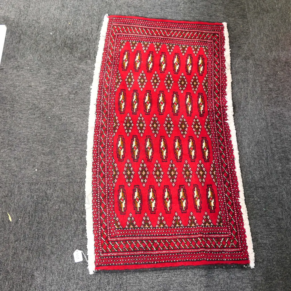 TURKOMAN PERSIAN RUG 101 X 48mm. 87A Image 1++