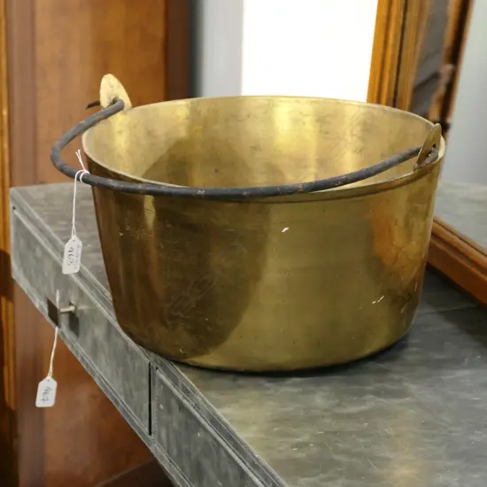 BRASS PRESERVING PAN D 350 MM