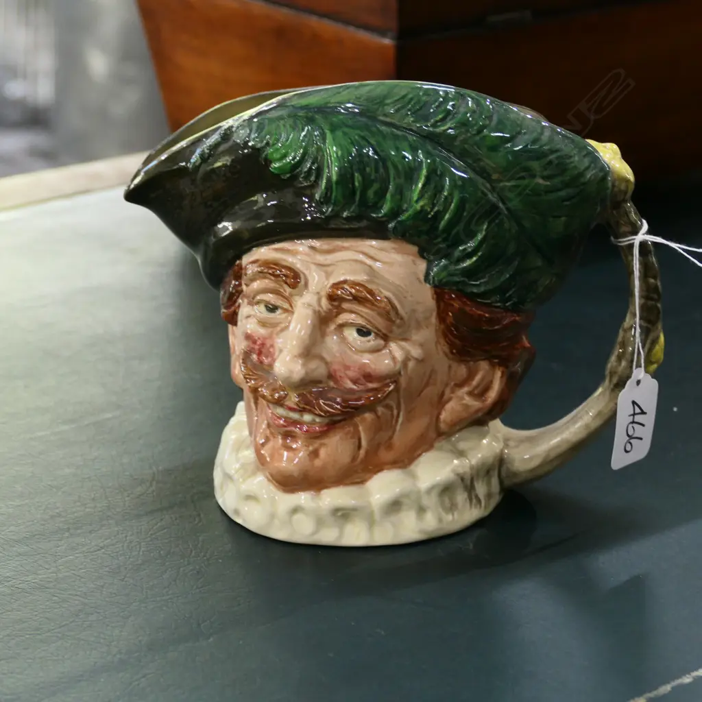R/DOULTON CHARACTER JUG LGE 'CAVALIER' Image 1++