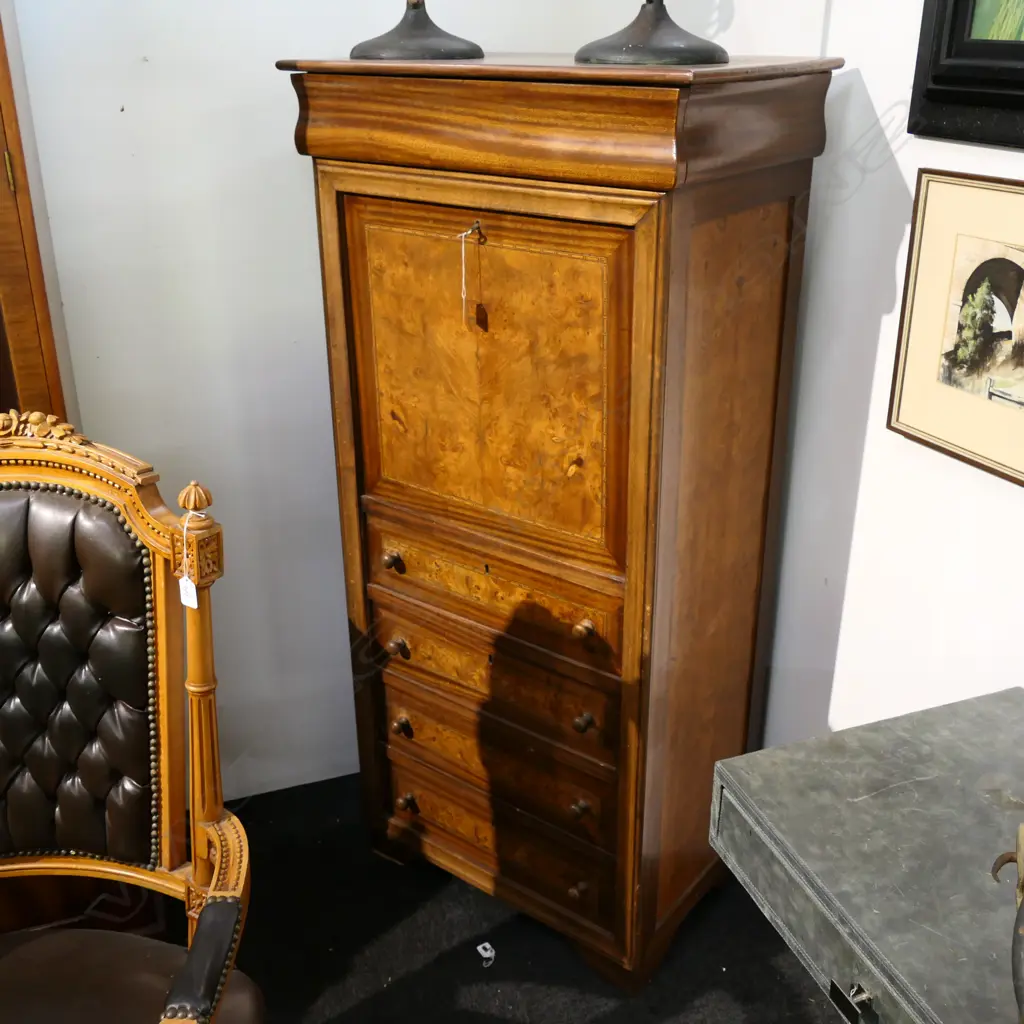 BIEDERMEIER DROP FRONT DESK 1500MM H Image 1++