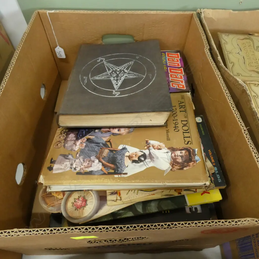 ASST BOOKS DAN DARE/OCCULT ETC Image 1++