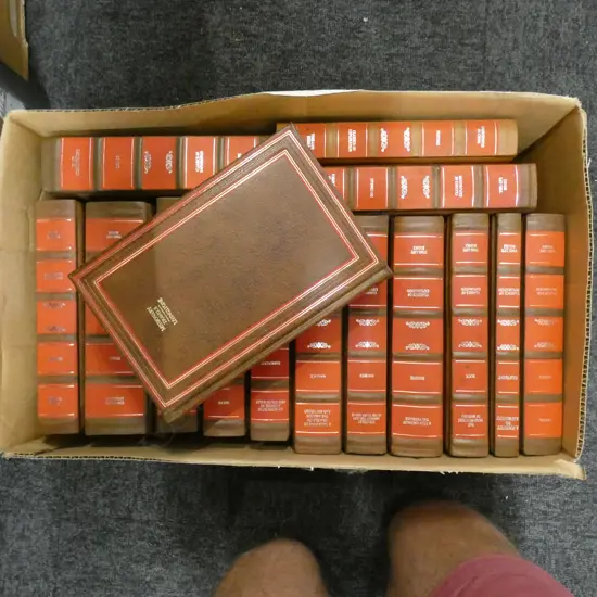 BOX LOT COLLECTION OF CLASSIC EXPLORATION BOOKS; LIVINGSTONE, SHAKLEDON ETC