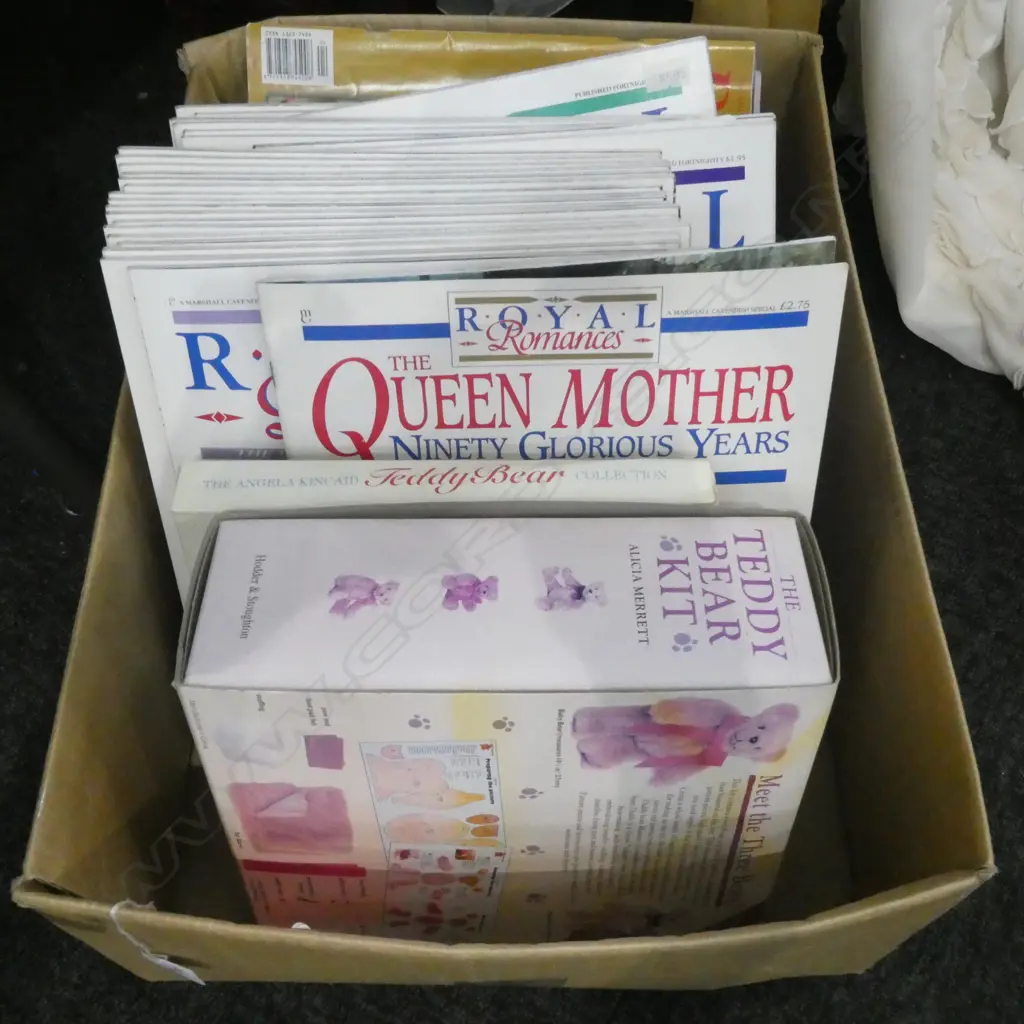 BOX LOT DOLL DIGEST MAGAZINES ETC Image 1++