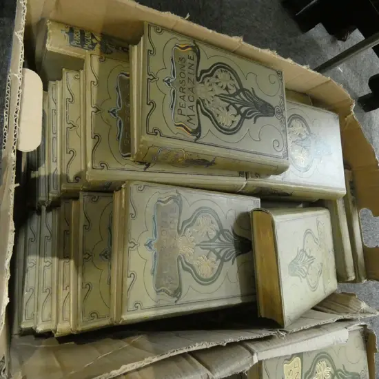 BOX LOT PEARSON'S MAGAZINES C. 1900
