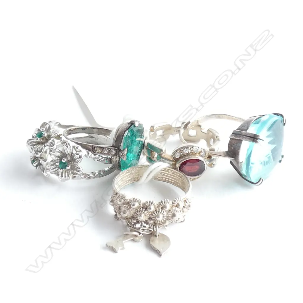 5 925 SILVER RINGS Image 1++