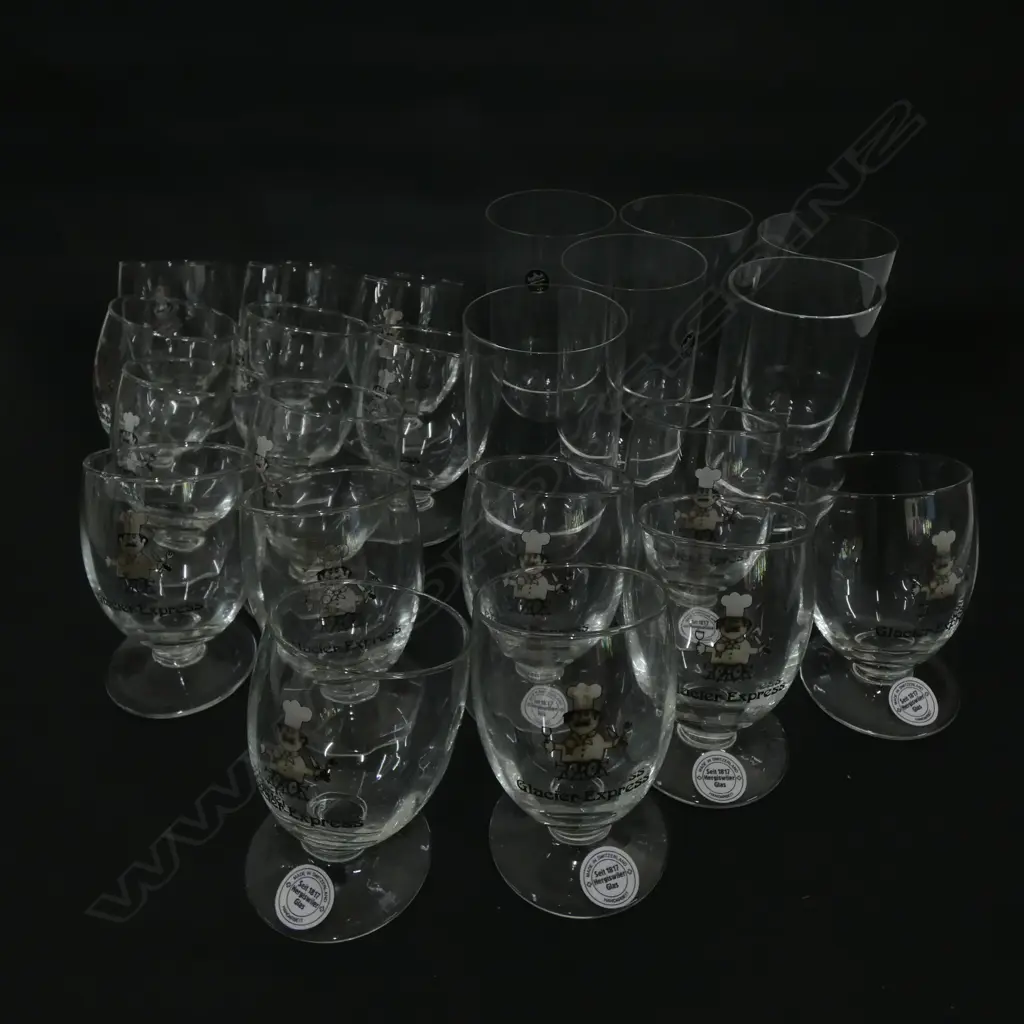 16 LITTALA (FINLAND) SM GLASSES H. 68MM - 4 BOXES OF 4 WITH ORIGINAL STICKERS ON EACH GLASS Image 1++