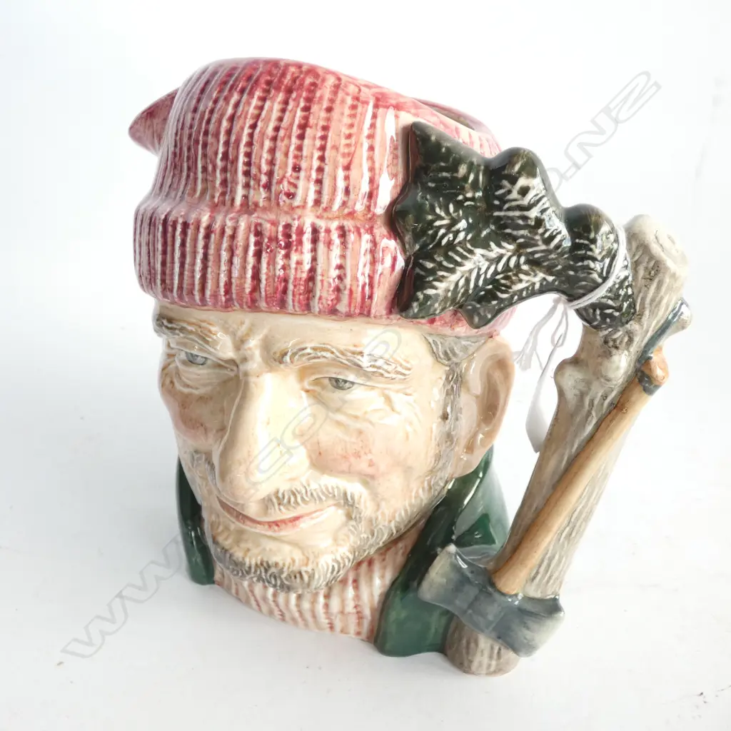 ROYAL DOULTON LUMBERJACK JUG D6610 H. 200MM Image 1++