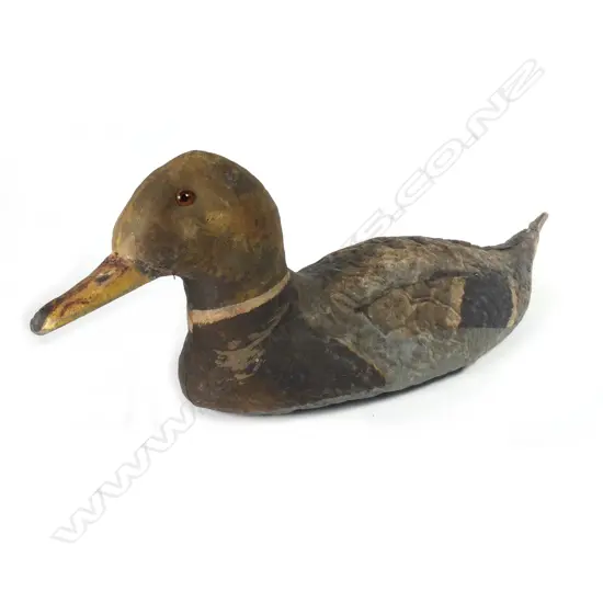 A c.1920 large 17" Pintail decoy