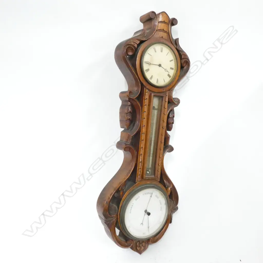 CLOCK & BAROMETER L.535mm Image 1++