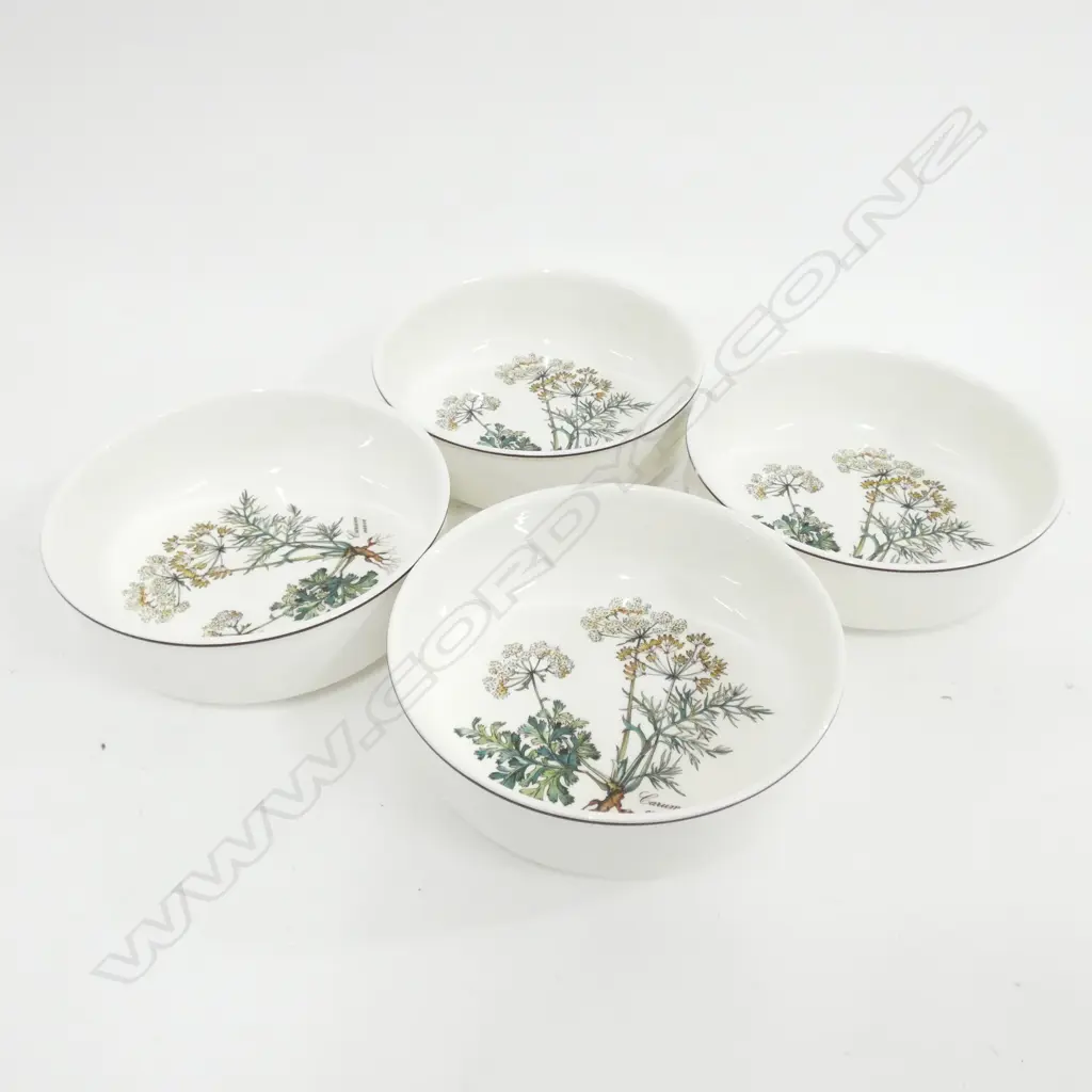 FOUR VILLEROY & BOCH DESSERT/SOUP OR BREAKFAST BOWLS DIA 170MM) Image 1++