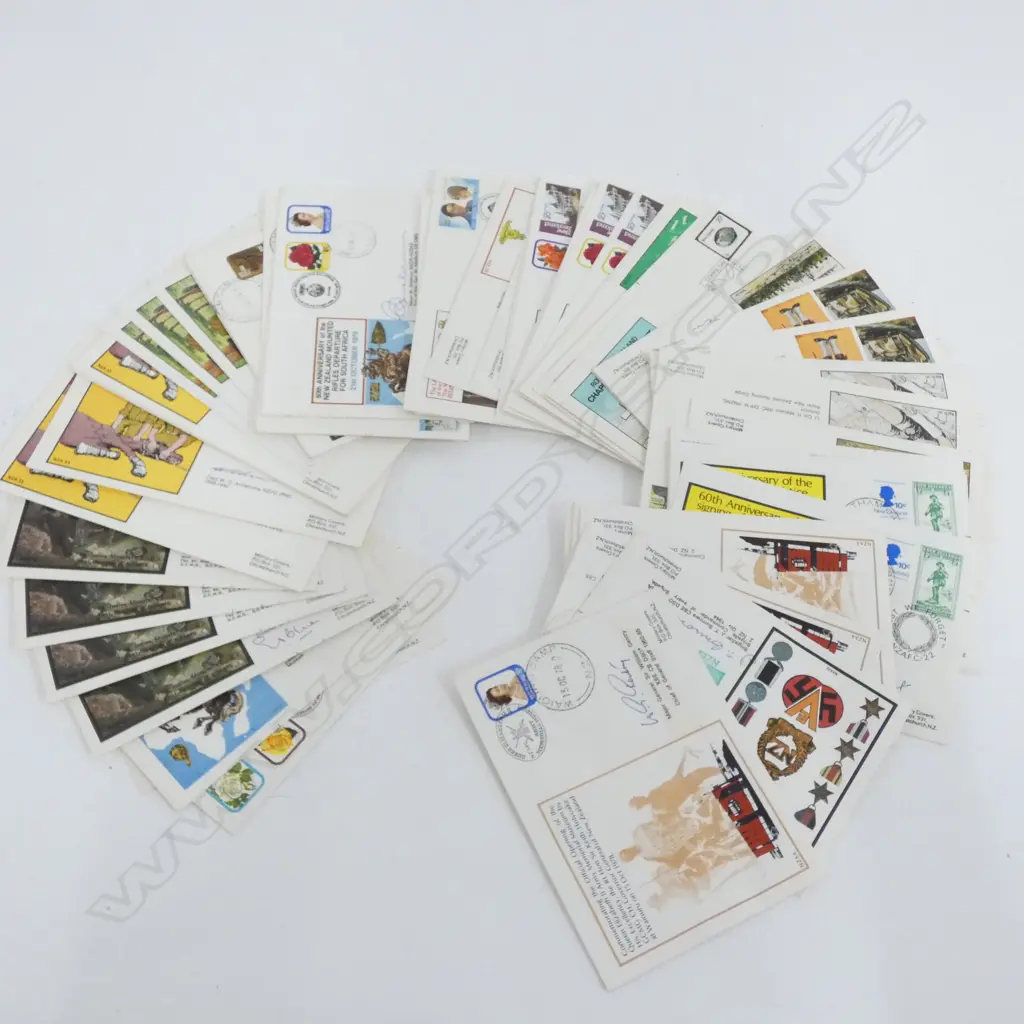 BAG NZ MILITARY FIRST DAY COVERS  Image 1++