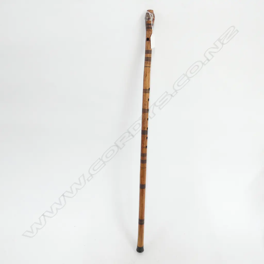 VINTAGE. INDIAN WOODEN FLUTE L.750mm  Image 1++