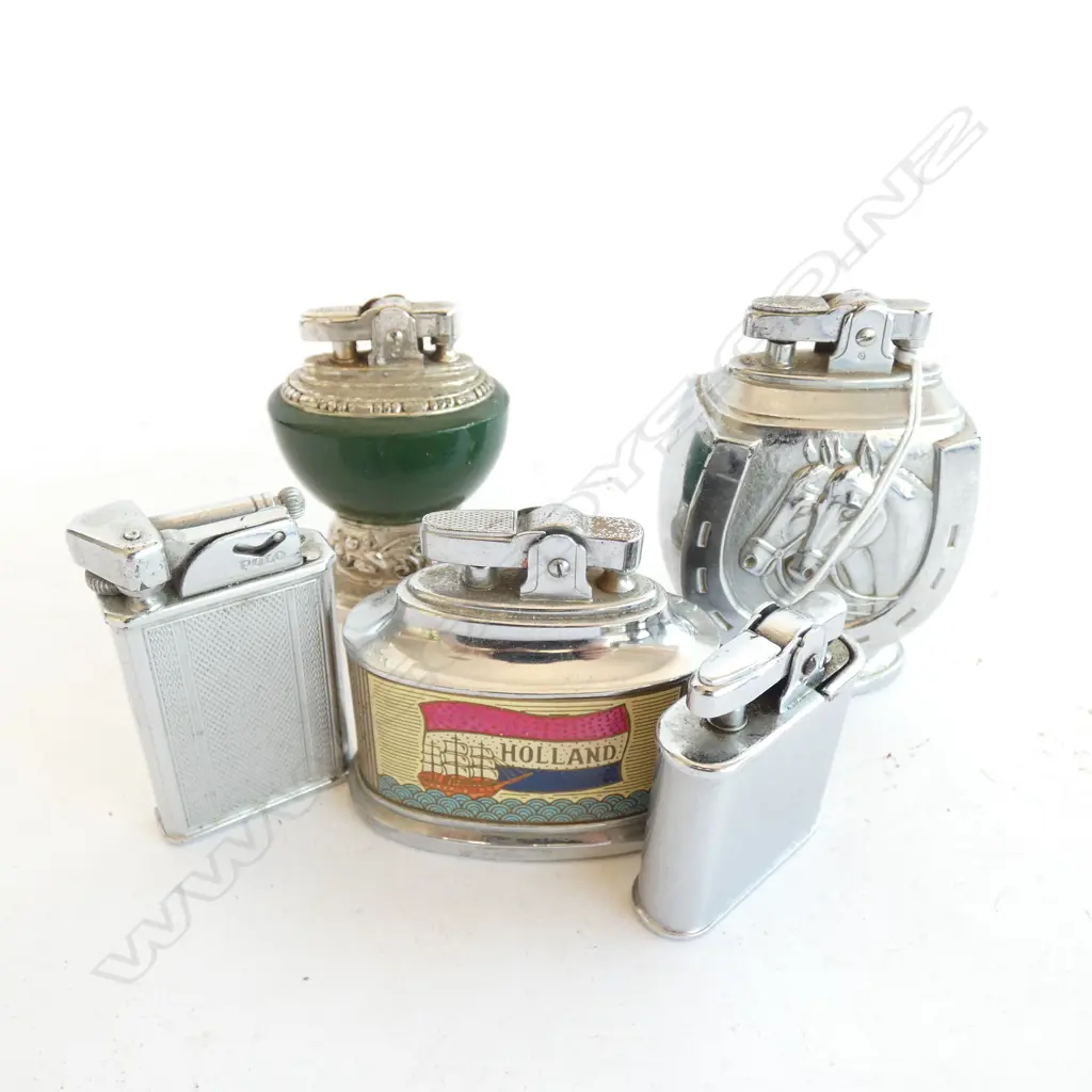5 CIGARETTE LIGHTERS  Image 1++