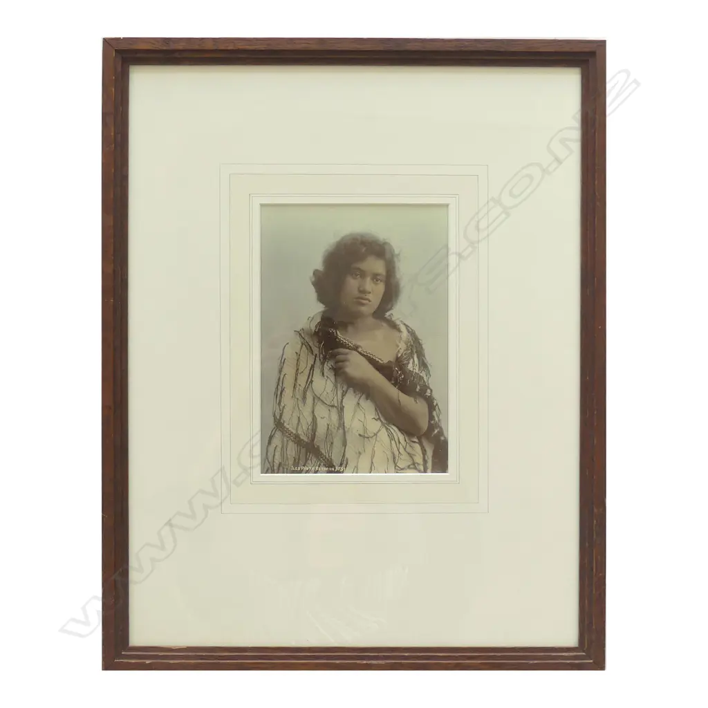 Arthur James Iles (1870-1943) hand coloured albumen print Image 1++