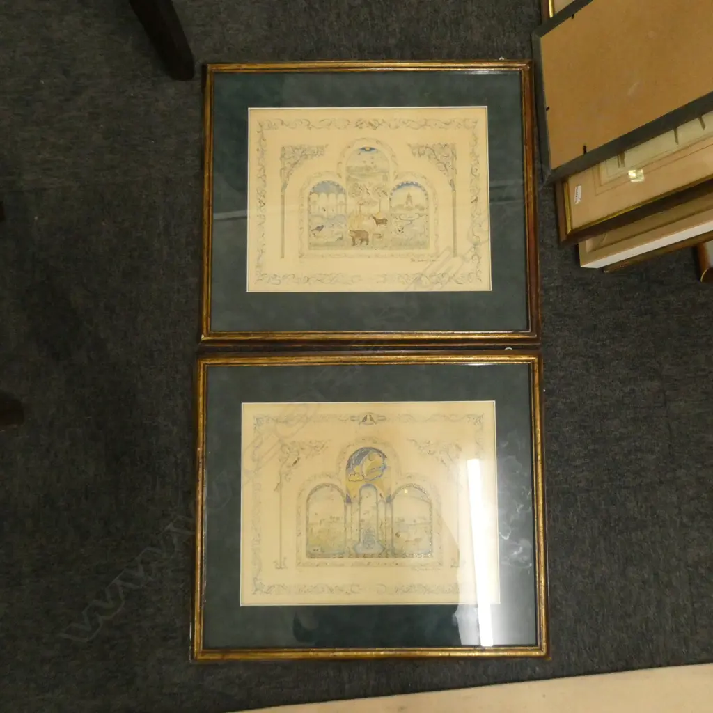 TWO ISABELLE BRENT LITHOGRAPHS... Image 1++