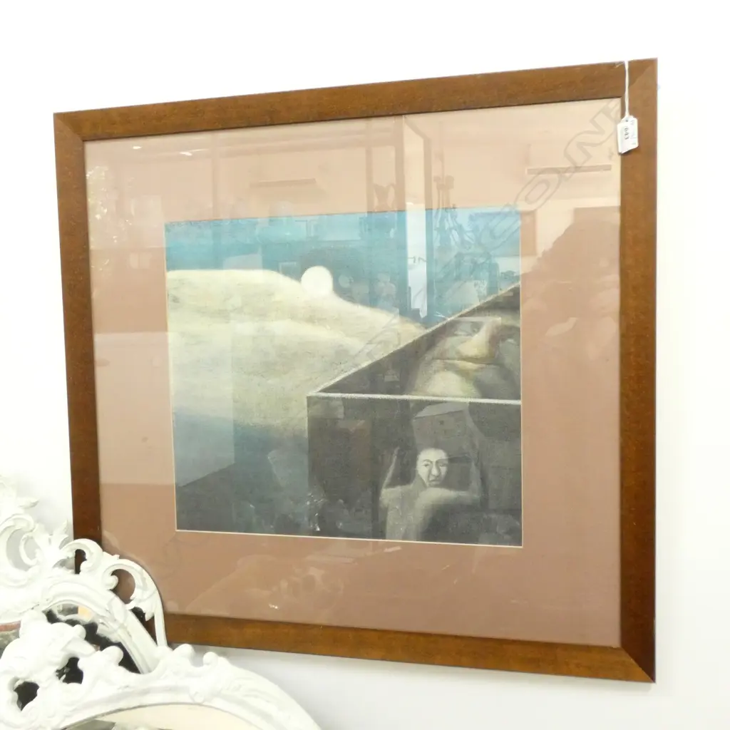 TONY FOMISON PRINT 'EACH MUST DECIDE' 380x430mm Image 1++
