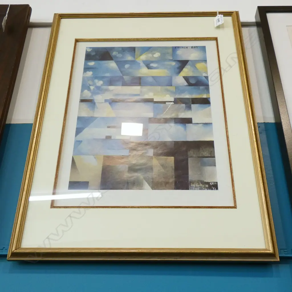 COLIN MCCAHON PRINT FRENCH BAY 380x285mm Image 1++