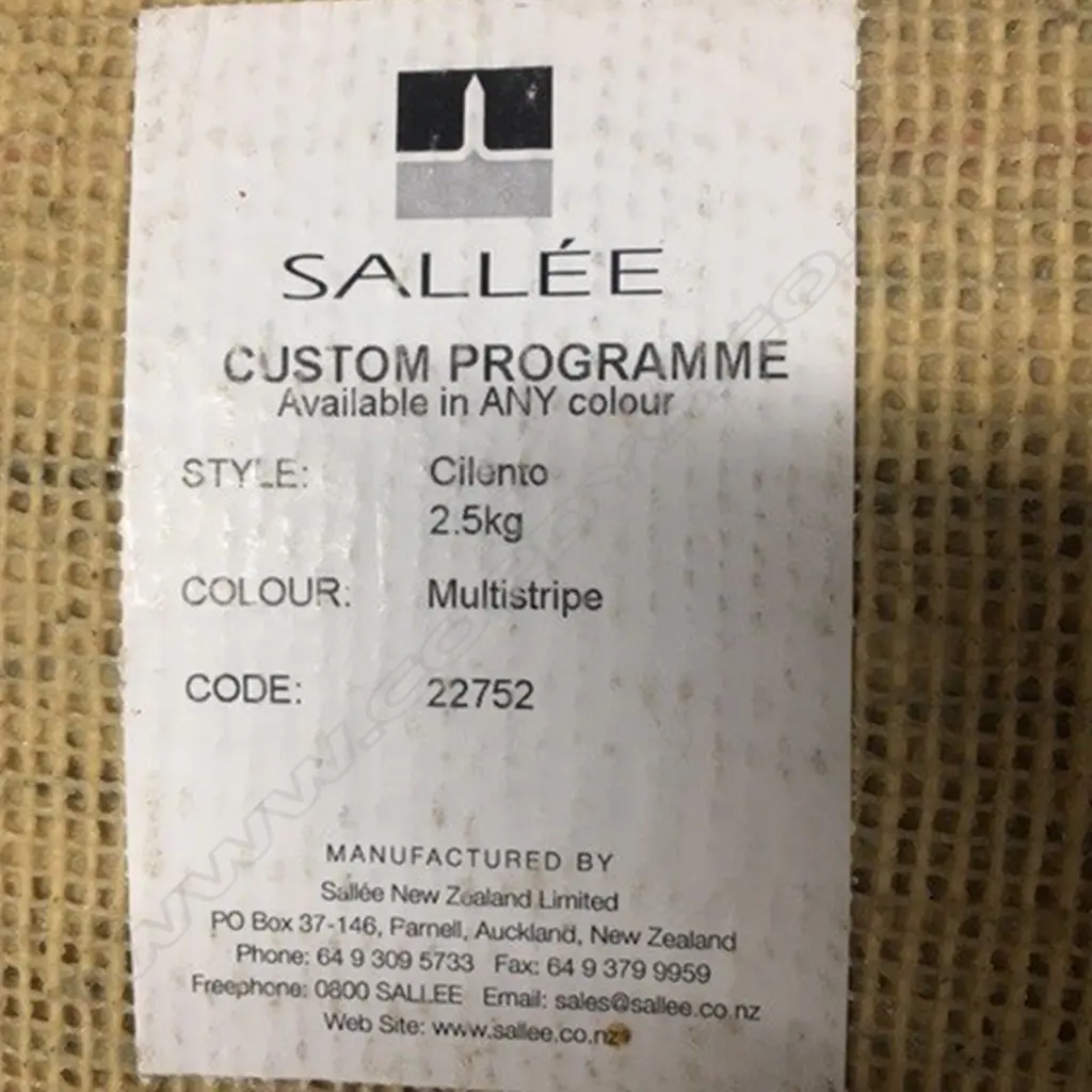 LARGE SALLEE 'CILENTO MULTISTRIPE' DESIGNER CARPET  Image 1++