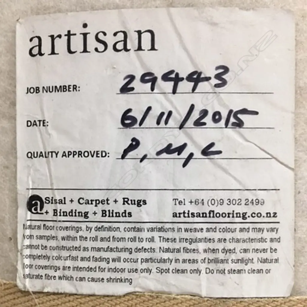 LARGE 'ARTISAN' SISAL CARPET Image 1++