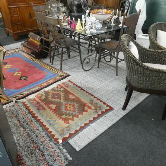 NICK SCALI SILVER RUG 3x3.5m