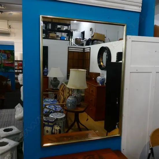 LGE METAL FRAMED MIRROR 895x1250mm